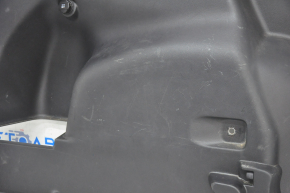 Arch trim lower left Jeep Compass 17- black, scratches, broken fastener