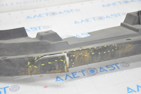 Jeep Compass 17-21 front bumper lip is worn, tears, cracked ribs