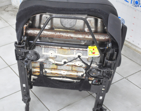 Driver's seat Jeep Compass 17- without airbag, mechanical, combined leather black + cloth, for cleaning, cracks in leather