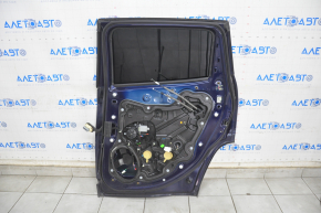 Door assembly rear right Jeep Compass 17- blue PBX, dented