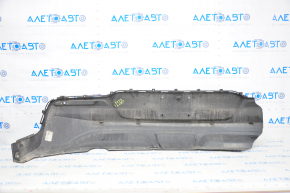 Rear bare lower bumper Chevrolet Volt 16 - black, missing left part