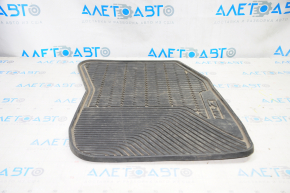 Floor mat front right Lincoln MKZ 13-16 rubber black