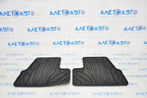 Set of floor mats for Chevrolet Volt 16- rubber black