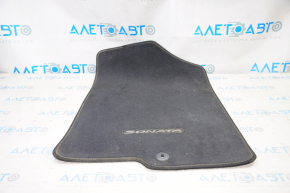 Carpet interior front right Hyundai Sonata 15-17 cloth black