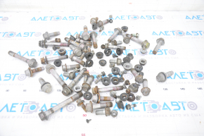 Hardware for rear suspension Lexus RX350 10-15 FWD incomplete