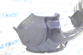 Rear bumper bare upper part Jeep Compass 17- blue, break crepe