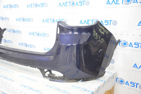 Rear bumper bare upper part Jeep Compass 17- blue, break crepe