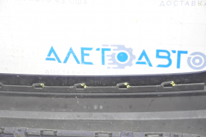 Rear bumper bare upper part Jeep Compass 17- blue, break crepe