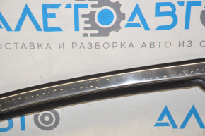 Front right glass seal Lincoln MKZ 13-16 with upper chrome molding, triangle glass, scratches, for polishing