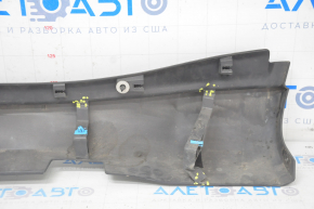Right threshold Jeep Compass 17 - structure, broken fasteners, scratches, pressed