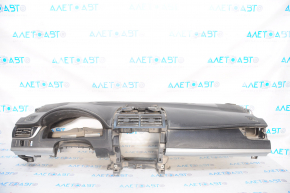 Torpedo front panel without AIRBAG Toyota Camry v50 12-14 usa black, chemically treated