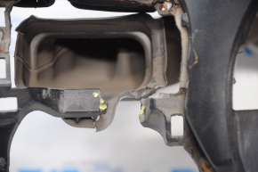 Torpedo front panel without AIRBAG Lexus RX350 RX450h 10-15 black, tears, broken fasteners, scratches