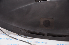 Torpedo front panel without AIRBAG Lexus RX350 RX450h 10-15 black, tears, broken fasteners, scratches