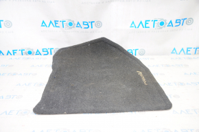 Carpet interior front right Toyota Prius V 12-17 cloth black, worn inscription