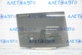 Factory tinted rear right door glass for a Toyota Highlander 2013