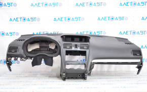 Torpedo front panel with AIRBAG Subaru Forester 14-15 SJ black