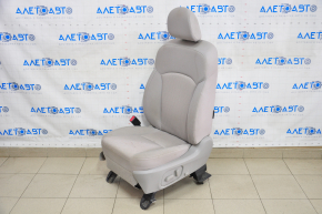 Driver's seat Subaru Forester 14-18 SJ without airbag, electric, gray cloth, dry-cleanable