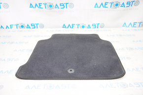 Carpet interior rear left Hyundai Sonata 15-17 cloth black