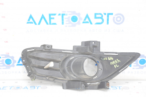 Front bumper grille left Ford Fusion mk5 13-16 under fog lights, structure, breakage of fastening