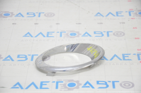 Fog light frame left Ford Fusion mk5 13-16 ring chrome, sand