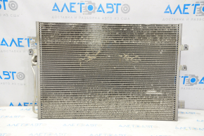 Air conditioner radiator condenser Dodge Journey 11- 2.4 3.6 dented at the bottom and top, honeycombs dented