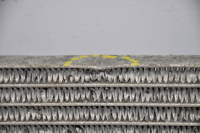 Air conditioner radiator condenser Dodge Journey 11- 2.4 3.6 dented at the bottom and top, honeycombs dented