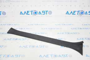 Door sill trim front left Subaru Forester 14-18 SJ black, worn