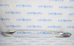 Roof rails complete with pads Nissan Rogue 14-20 broken pad mount
