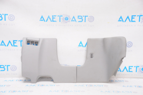 Acura MDX 14-20 Driver Knee Pad Gray Two Pieces