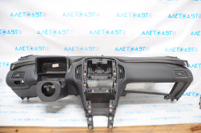 Torpedo front panel without AIRBAG Chevrolet Volt 11-15 black with pad on the pillow