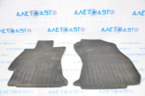 Set of floor mats for Subaru Forester 14-18 SJ rubber, black