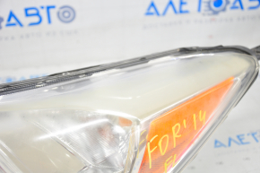 Headlight front left Subaru Forester 14-16 bare SJ prerest, halogen, for polishing