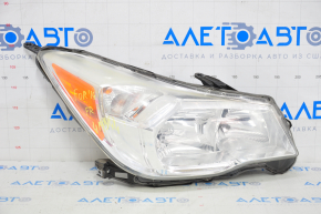 Headlight front right Subaru Forester 14-16 bare SJ prerest, halogen, for polishing