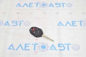 Key Subaru Forester 14-18 SJ 4 buttons, worn