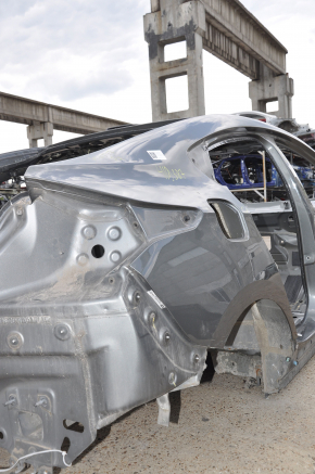 Quarter wing rear right Chevrolet Volt 16- on the body, graphite, bumps