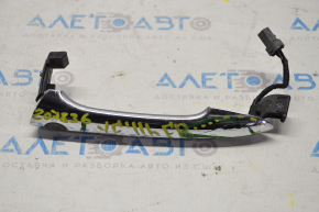 Door handle outer front right Hyundai Sonata 11-15 keyless chrome defect