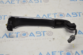 Door handle outer front right Hyundai Sonata 11-15 keyless chrome defect
