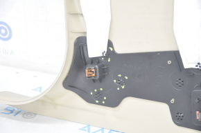 Center pillar trim lower right Ford Fusion mk5 13-20 beige, broken fastener