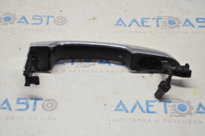 Hyundai Sonata 15-17 keyless chrome outer front right door handle