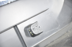 Lower Trunk Door Trim Tesla Model S 12-20 Black, Broken Fastener, Scratches