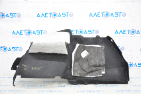 Tesla Model S 12-20 rear right arch trim for subwoofer, black, type 1, torn