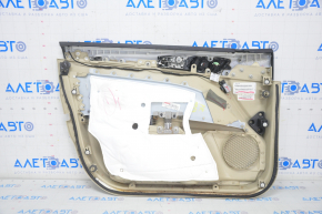 Door trim card front right Ford Fusion mk5 13-16 beige, wood insert