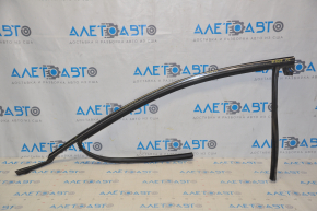 Upper front left door molding Ford Edge 15 - chrome with glass seal, scratches, for polishing