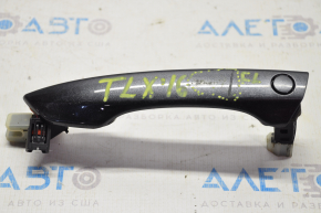 Door handle outer front left Acura TLX 15- keyless, scratches