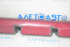 Left threshold Ford Fusion mk5 13-20 red, scratches, cracked mount, broken guide