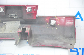 Left threshold Ford Fusion mk5 13-20 red, scratches, cracked mount, broken guide