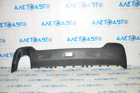 Rear bumper trim lower Jeep Cherokee KL 14-18 for 1 pipe, structure, scratches