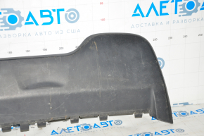 Rear bumper trim lower Jeep Cherokee KL 14-18 for 1 pipe, structure, scratches