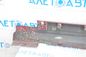 Right threshold Ford Fusion mk5 13-20 red, painted, broken fastener, soldered, missing fragment