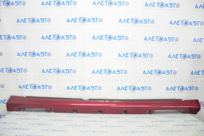 Right threshold Ford Fusion mk5 13-20 red, painted, broken fastener, soldered, missing fragment